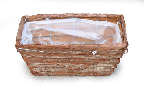 Handmade Bark Storage Basket