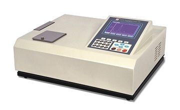 Controller Based Visible Spectrophotometer with Graphic LCD Display