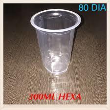 300 Ml Hexa Glass