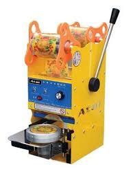 Green Manual Cup Sealing Machine