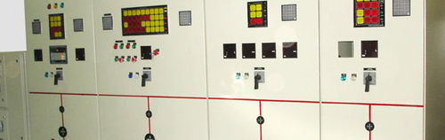 White Control And Relay Panels