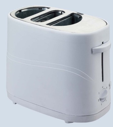 2 Slice Hot-Dog Toaster YT-1008 - Plastic Housing, 270x140x206 mm, White | Dual Function, Easy Clean, Digital Timer, Auto Shutoff, 650W