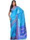 Blue Narayanpet Silk Handloom Saree