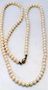 Clasp Genuine Creamy Pearl Necklace