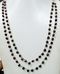 Garnet Gemstones Drop Beads Necklace Rhodolite 3 Line