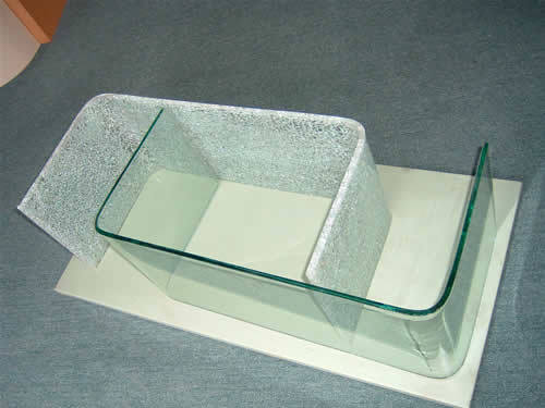 C Type Bend Glass