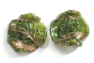 Twisted Glass Beads