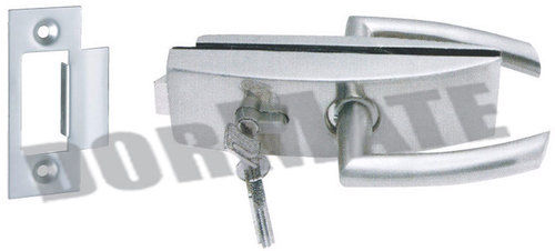 DM-33C Wall to Glass Door Lock with Handle