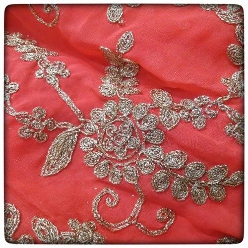 Georgette Embroidery Fabric