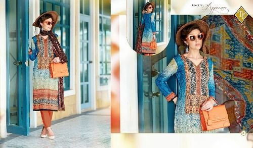 Sanah 3 Ladies Designer Cotton Printed Suit