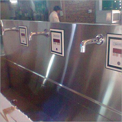 Stainless Steel Metal Scrub Station