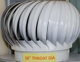 16" Throat Dia Air Ventilator