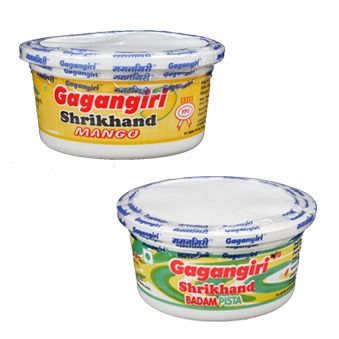 Amrakhand & Shrikhand - Premium Buffalo Milk Curds , Enriched with Saffron, Cardamom & Jaiphal for Authentic Taste