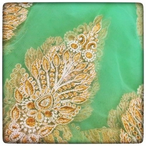 Embroidered Net Fabric