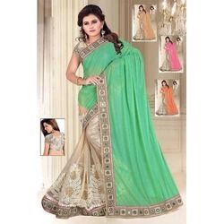 Ladies Designer Half Half Saree