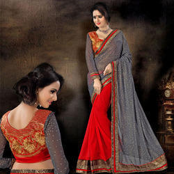 Georgette Chiffon Saree