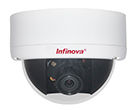 HD 1MP and 2MP Vandal Resistant Low Light IP Minidome Camera with Auto Focus