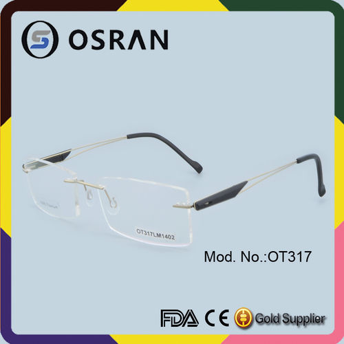 Rimless Titanium Glasses