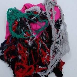 Color Yarn Waste