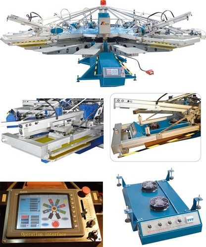 YH Series Automatic Textile Screen Printing Machine for T-shirt