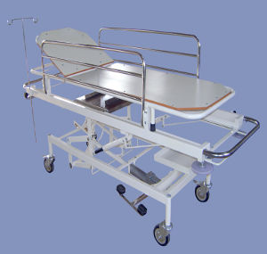 Blue And Grey Emergency Recovery Trolley