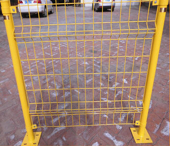 3D Wire Mesh Panel With Galvanized And Powder Coated