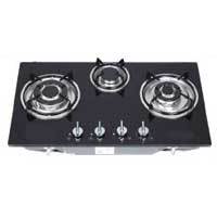 Gas Hob - High Grade Steel, One-Piece Molded Design | Seamless Integration, Modern Kitchen Essential