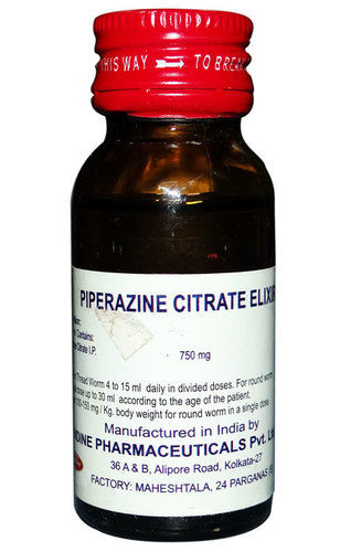 Piperazine Citrate Elixir I.P.