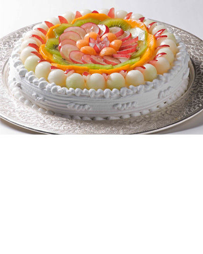  फ्रेश फ्रूट्स केक 2Kg