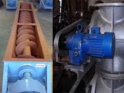 Rotary Air Lock Valves and Screw Conveyors