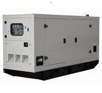 Silent Diesel Generator - 30kVA to 125kVA | Water Cooled, Ideal for Large Loads Including A/C and Computers