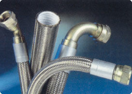 Ptfe Hose With Stainless Steel Braid (Convoluted)