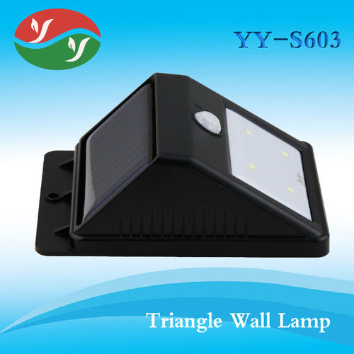 Solar Triangle Wall Mounted Lamps