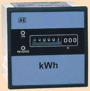 Static Watthour Meter With Electro-Mechanical Display