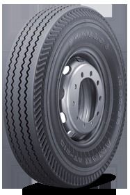 Amar AT-RIB Tyres - Durable Five-Rib Pattern Design | Excellent Tread Compound for High Mileage, High Casing Value for Multiple Retreads