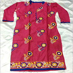 Cotton Work Kurti