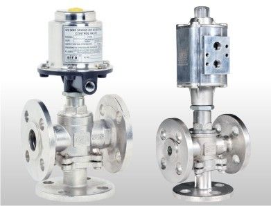 Straight Type Mixing And Diverting Medium Pressure Control Valve