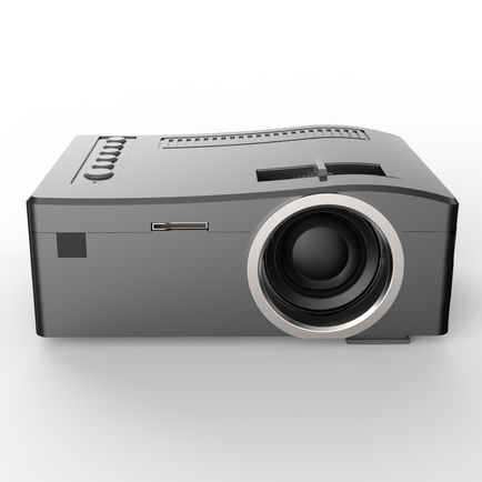 2015 Newest pocket projector with battery support USB SD