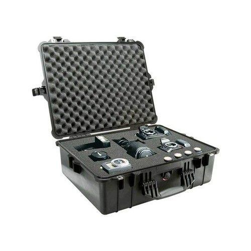 Pelican 1600 Camera Case with Foam - Black