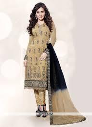 Designer Chudithar Suit And Salwar