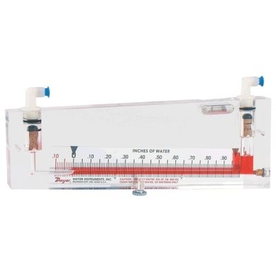 Robust Inclined Manometer Air Filter Gage