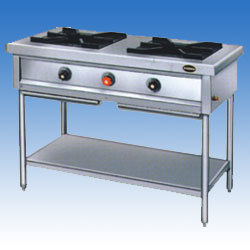 Double Burner Gas Range