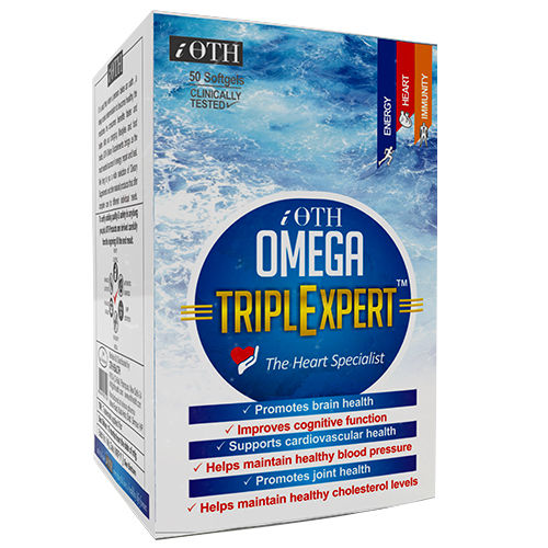 iOTH Omega Triplexpert Naturally Balanced Fish Oil 50 Softgels