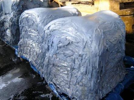 कच्चा और अर्ध तैयार चमड़ा