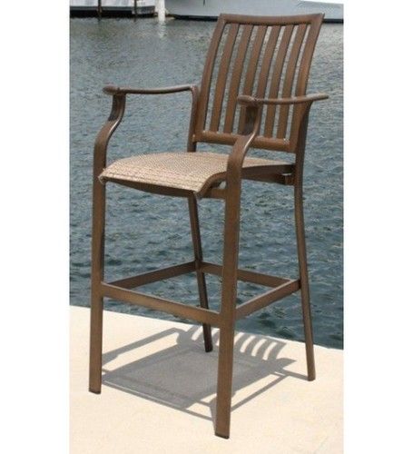 Classic Wooden Outdoor Stool