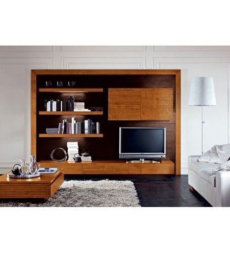 Latest Design Hardwood Tv Unit