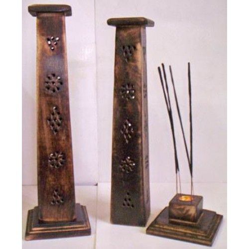 Wooden Incense Stick Holder (Standing)