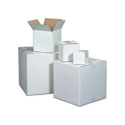 White Duplex Corrugated Box