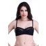 Belle Multiway Designer Bra: Black