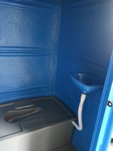 Portable Toilet with Wash Basin
